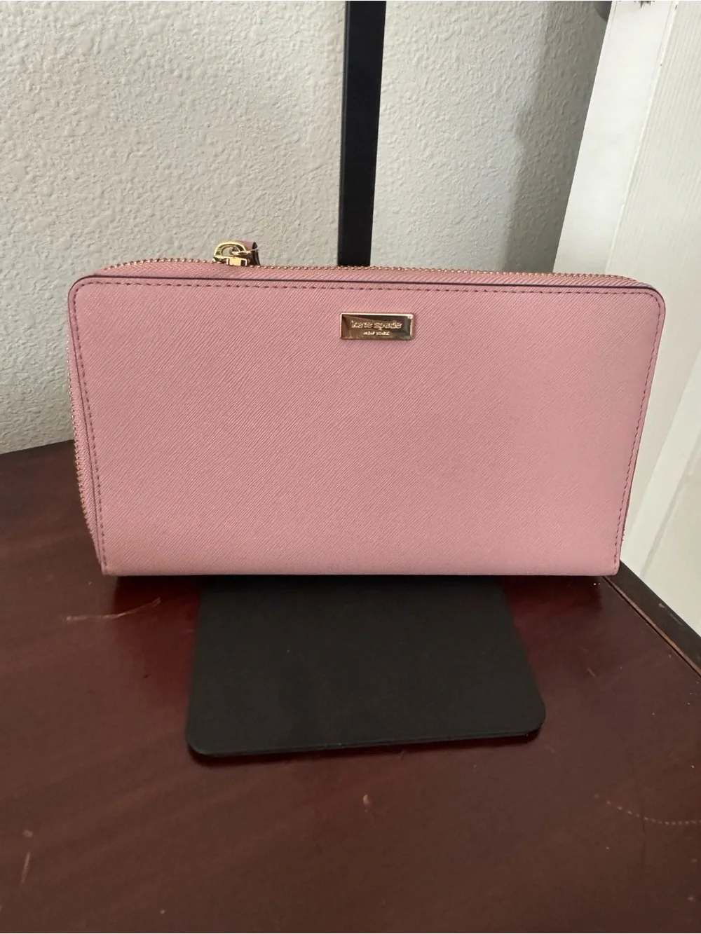 Kate Spade large Pink Zip Around Wallet